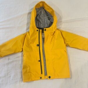 Me & Henry Yellow Hooded Rain Jacket